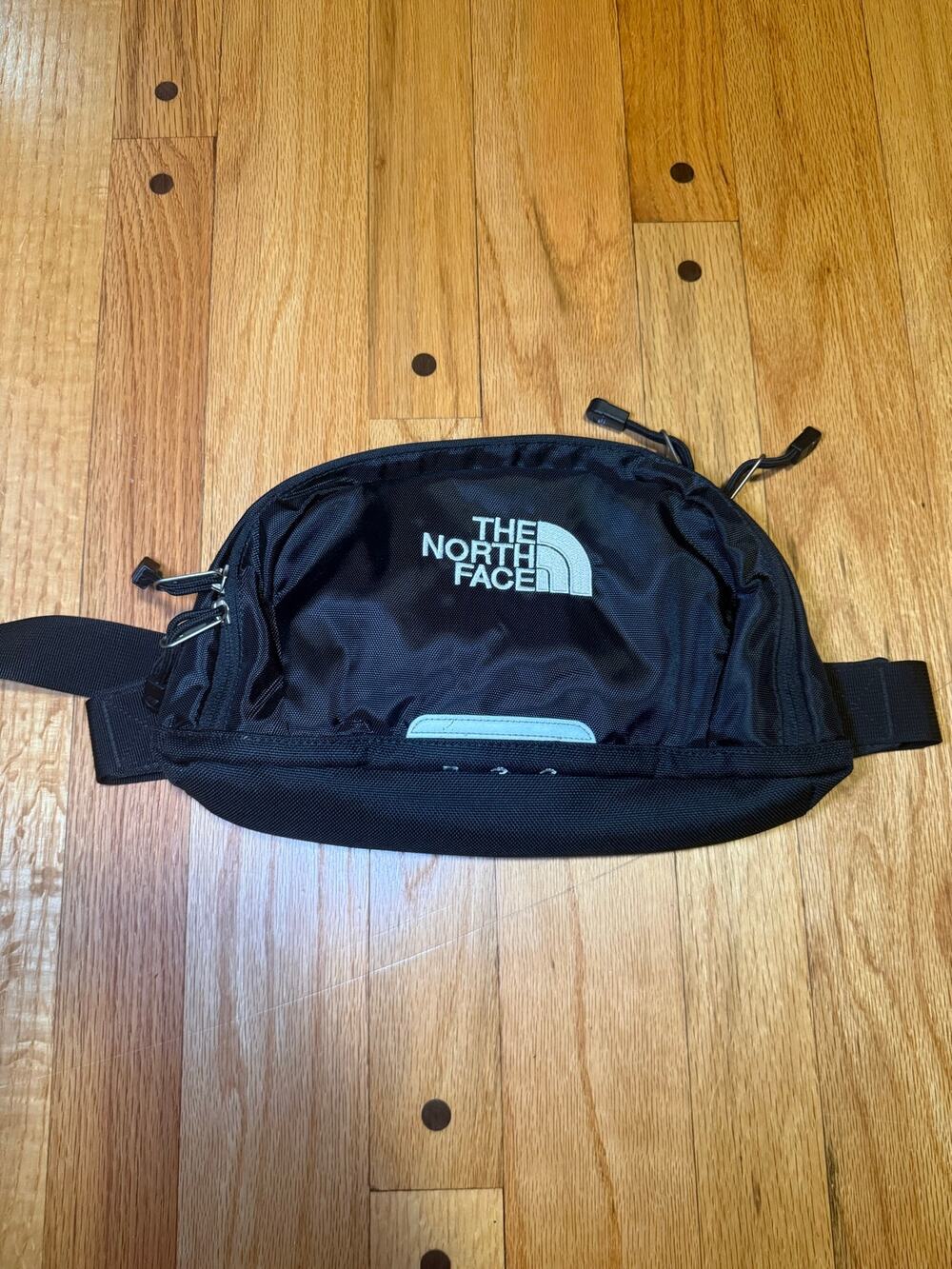 The North Face Technical Waist Pack Lumbar Hip Bag Black Hiking Hip Bag 11 x7